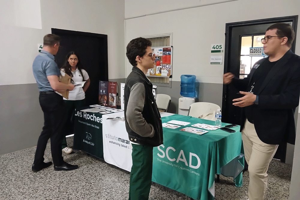 College Fair visit