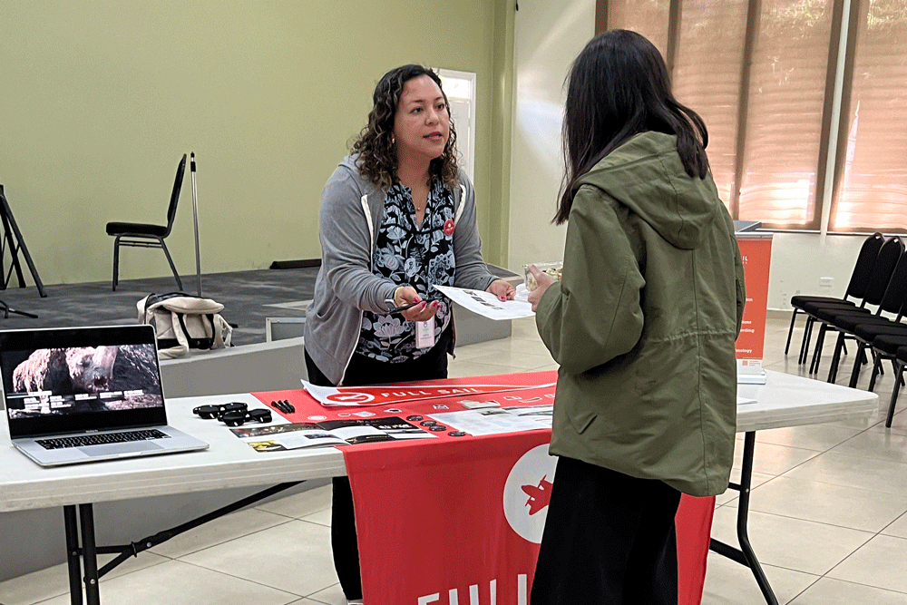 College Fair visit